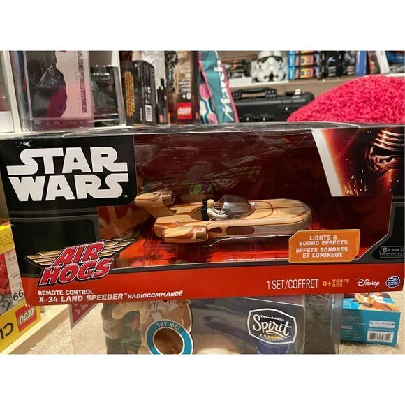 STAR WARS Air Hogs X-34 Land Speeder Remote Control New Sealed - Picture 1 of 7
